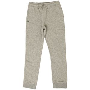 Boy's Lacoste SPORT Fleece Sweatpants In Grey - Maat 14J / 164cm