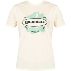 T-shirt - Wit - Katoen - Getailleerde Snit