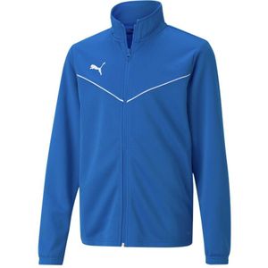 Puma Teamrise Training Lichtblauw Sweatshirt - Maat 7-8J / 122-128cm