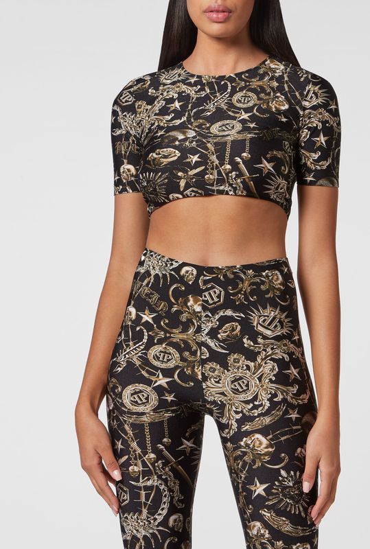 Philipp Plein - Scorpion Top - Veelkleurig - Overhemd - Dames