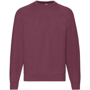 Fruit of the Loom Heren Premium Ingelegd Sweatshirt (Bourgondië)