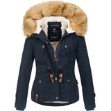 Navahoo - Pearl - Dames Winterjas - Korte Parka - Warm - Teddyvoering