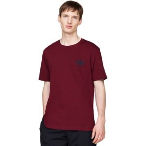 Tommy Hilfiger - T-shirt - Bourgondië - Geborduurd Logo