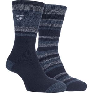 Farah - 2 Pack Heren Thermische Wandelsokken | Geweldig voor Buiten Winter Trekking & Hiken