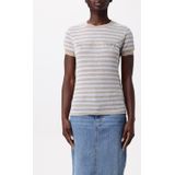 Gestreepte Versierde T-shirt