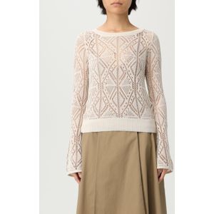 Geometric Lace Knit - Sweater - Rope