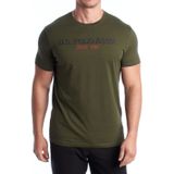 Herren-T-Shirt aus Baumwolle mit kurzen Ärmeln US42154022