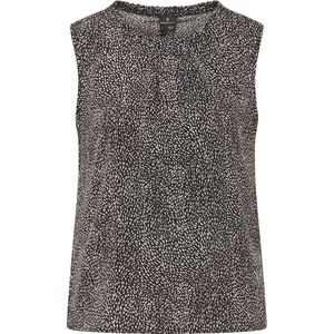 Dreimaster Blouse top Dames zwart en wit