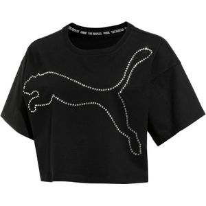 Puma - Tee - Sportshirt - Cropped - Graphic Logo