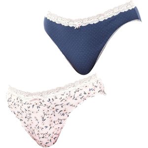 Set van 2 Brislip Coquettes Katoenen Slips JPB1 voor dames