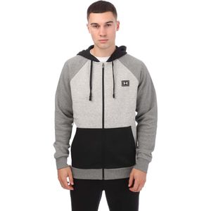 Under Armour Heren Rival Fleecejack (Grijs/Zwart)