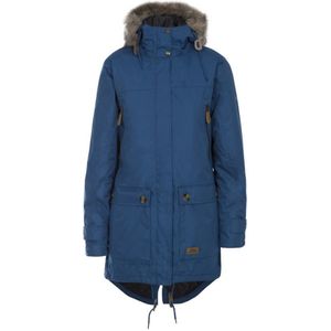 Trespass - Dames Clea Waterbestendige Gewatteerde Jas (Blauw) - Maat XL