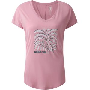 Dare 2B Dames/Dames Serene Bladeren T-Shirt (Lila's)