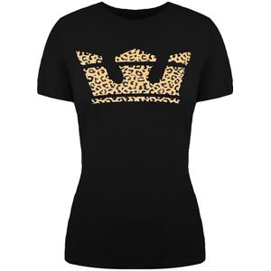 Supra - Kroon T-shirt - Zwart - Luipaardprint - 192232 045
