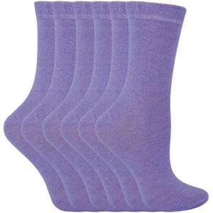6-pack Kinderen Effen Kleur Katoenen Sokken