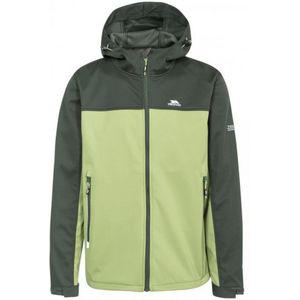 Trespass - Heren Palin Waterdichte Softshell Jas (Groen) - Maat 2XS