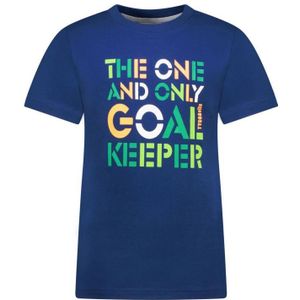 TYGO & vito T-shirt met tekst blauw