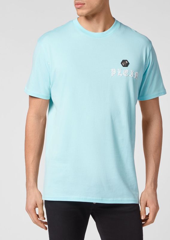 T-Shirt Ronde Hals Gothic Plein