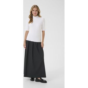 CRRibba - Turtle Neck T-shirt - Wit - Dames - Viscose