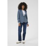 Blazer - Kinnie - Blauw/Wit - Regular Fit