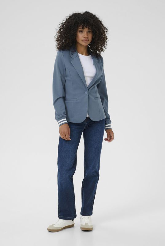 Blazer - Kinnie - Blauw/Wit - Regular Fit