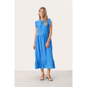 Part Two - Gimalina - Jurk - Hemelsblauw - Mouwloos - Gerecycled Materiaal