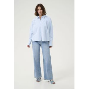 Kaffe - Haily - Blouse - Lichtblauw - Klassieke Blouse