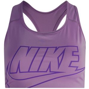 Paarse sport-bh met Nike Swoosh-logo