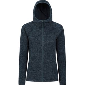 Mountain Warehouse Dames/dames Nevis Full Zip Hoodie (Donkerblauw)