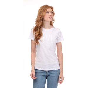 Armani - Crewneck T-Shirt - Wit - Dames
