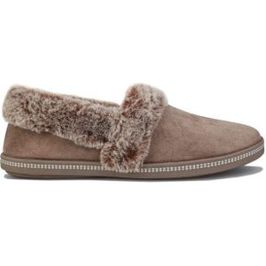 Skechers Cozy Campfire Team Toasty slippers voor dames in taupe