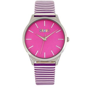 Crayo aan boord van unisex horloge