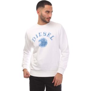 Diesel - S-Gir 9-4 - Sweater - Wit - Heren