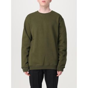 Dondup - Sweatshirt - Groen - Katoen - Ronde Hals en Lange Mouwen