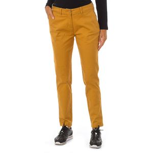 Napapijri - GA4FOD - Lange Broek - Bruin - 98% Katoen, 2% Elastaan