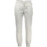 Jeans - Grijze Cotton Straight-Leg Pants - Voor Heren