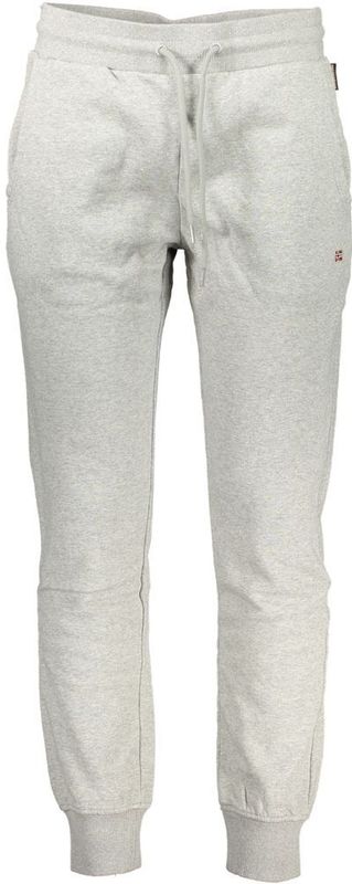 Jeans - Grijze Cotton Straight-Leg Pants - Voor Heren