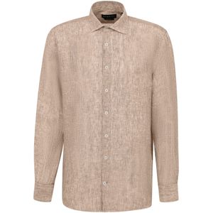 Bugatti - Linnen Overhemd - Modern Fit