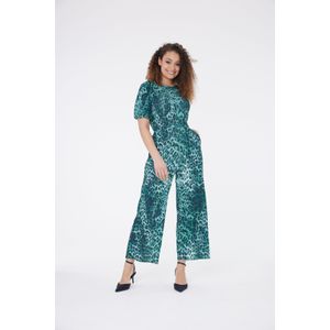 Jumpsuit met luipaardprint Nia