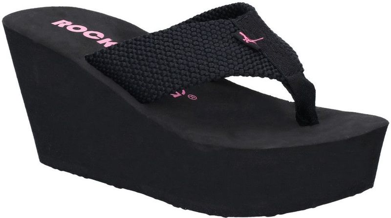 Rocket Dog - Diver - Flip Flops - Zwart - Synthetisch Bovenmateriaal - EVA Onderzijde