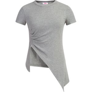 Mymo - Jerseyshirt - Grijs Melange - Dames T-shirt