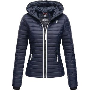 Navahoo Dames Gewatteerde Jas Kimuk Princess – Licht, Modern & Met Capuchon