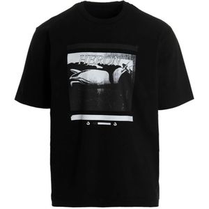 Heron Preston Misprint Heron T-shirt in zwart