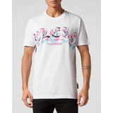 T-Shirt Ronde Hals Gothic Plein