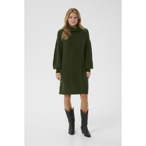 Jurk CRPumpkin Jurk Regular fit olive
