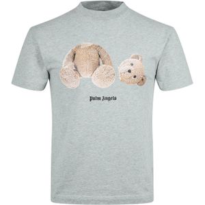 Heren Palm Angels Classic Bear T-shirt in grijs