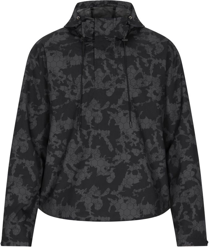 Mo - Slip-on Jas - Donkergrijs - Heren - Camouflage