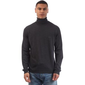Herentrui Boss Baldebert-E Rollneck in Grijs