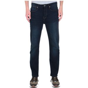 Luke 1977 Freddie Fast jeans met slanke en rechte pasvorm voor heren, blauw