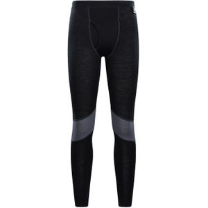 Mountain Warehouse Heren Ultra Merino Wol Thermobroek (Zwart)